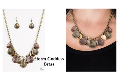 Storm Goddess multi (brass/copper/gold)
